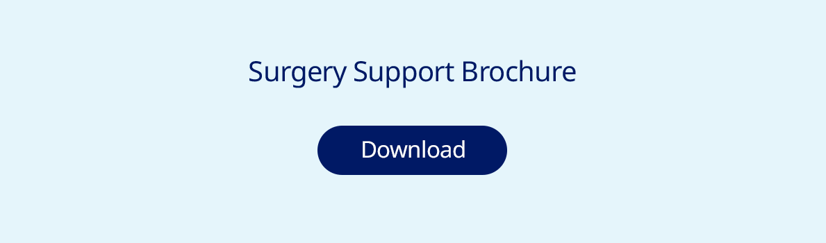 Surgery support brochure